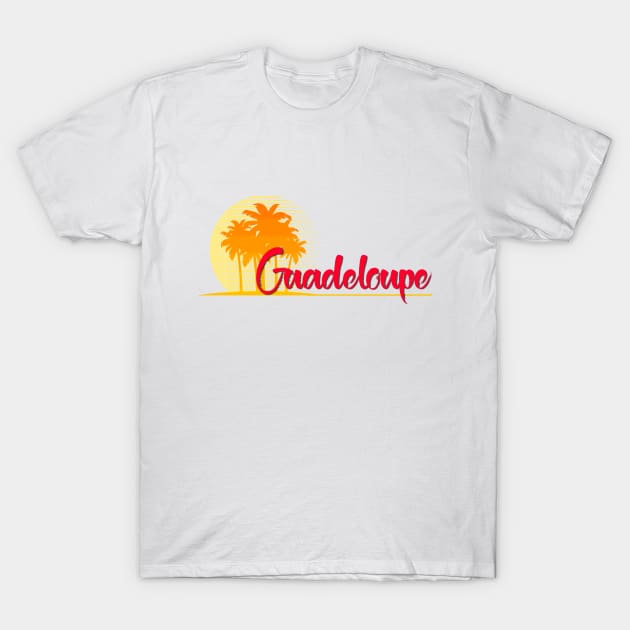 Life's a Beach: Guadeloupe T-Shirt by Naves